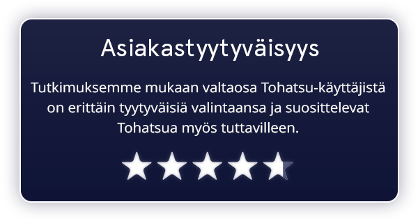 Tohatsu-asiakastyytyväisyys